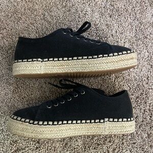 Black Tretorn Espadrille Sneakers!